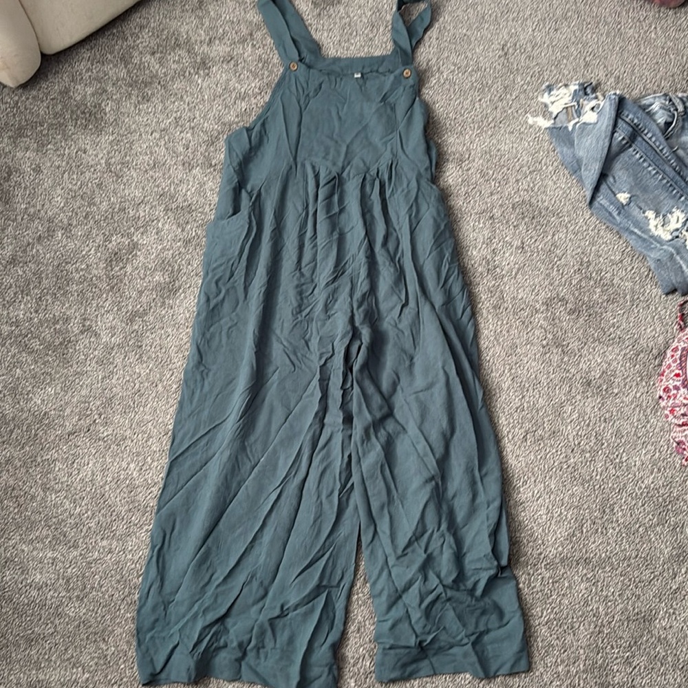 Blue Jumpsuit